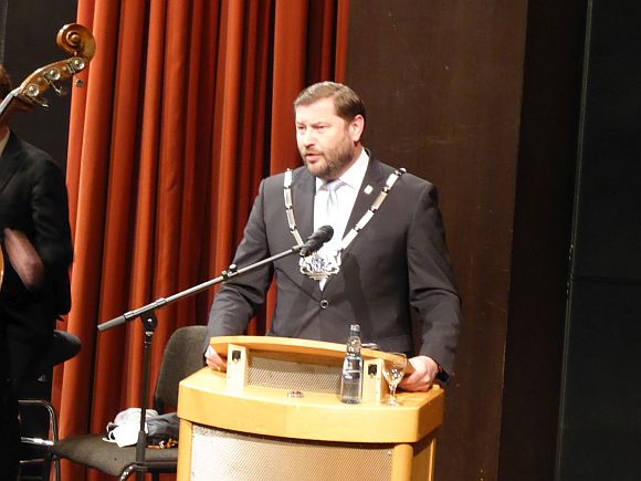 OB Kurzbach am Rednerpult